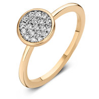 ring Moondrops roze goud 18kt/br MD002R19R