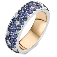 Ring Roos 18kt wit goud 18kt/br./sf. 079R170BSW18