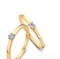 Ring 18 kt goud briljant 91CW26/53