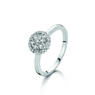 Ring witgoud briljant 91GS09