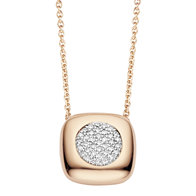 Hanger Moondrops wit goud 18kt/br M069P16W18