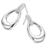 Oorbellen Silver Rose EA6435