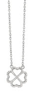 Ketting Silver Rose CH6520W