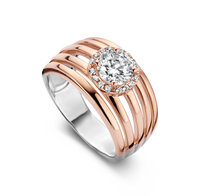 Ring Silver Rose R6338BR