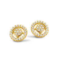 Oorringen Silver Rose EA6381G