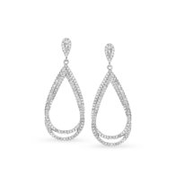 Oorringen Silver Rose EA2011W